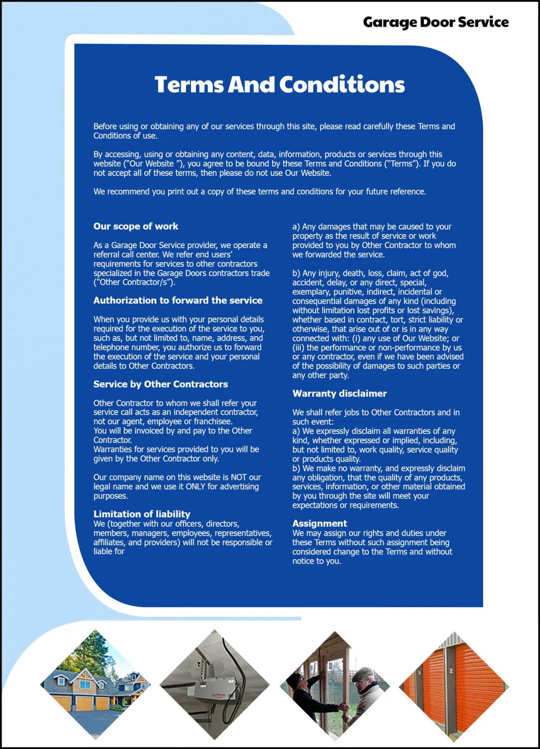 All County GarageDoor Service Las Vegas, NV 702-375-1224